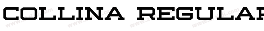 Collina Regular字体转换